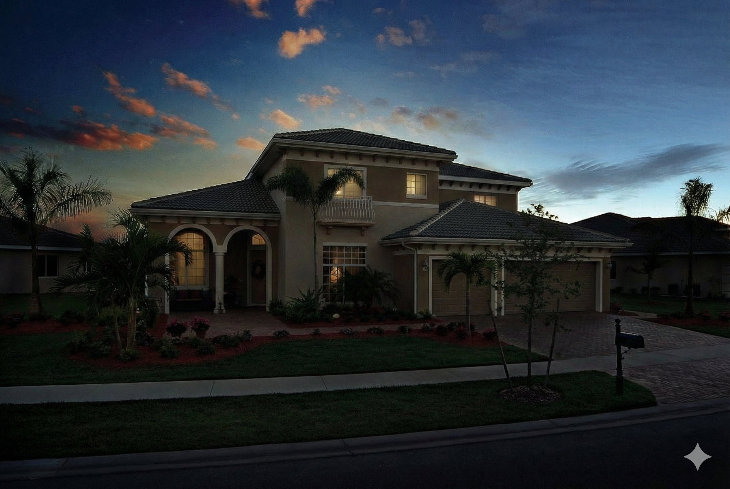 Davis Island residence unlit deficit