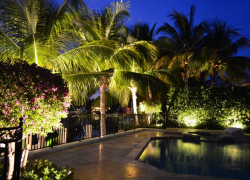backyard lighting Landscape Design