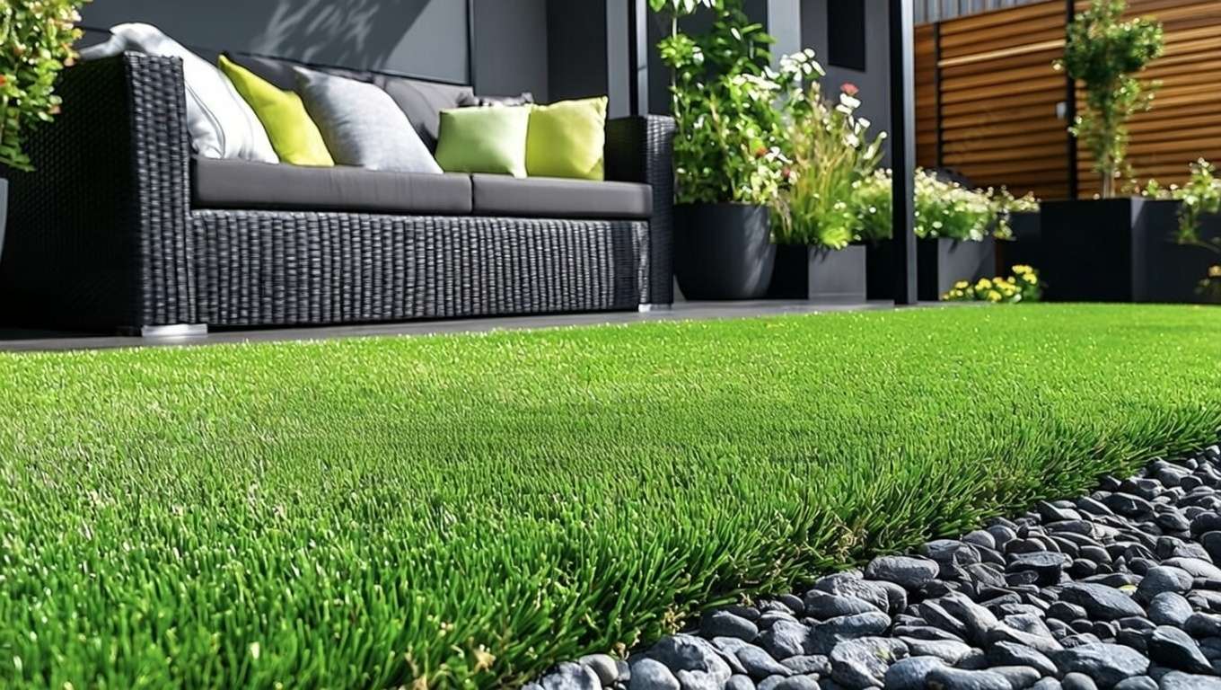 Struggling natural lawn with sandy soil in Florida